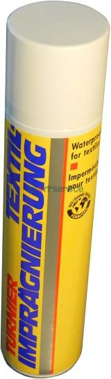 Waterproof textile spray