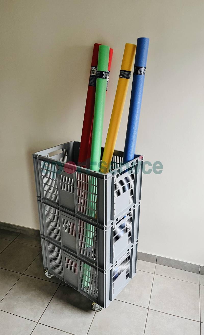 Flexibeam storage trolley, 60x106x40cm