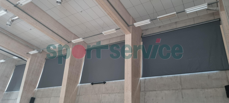 Ball impact resistant window covering roller blind