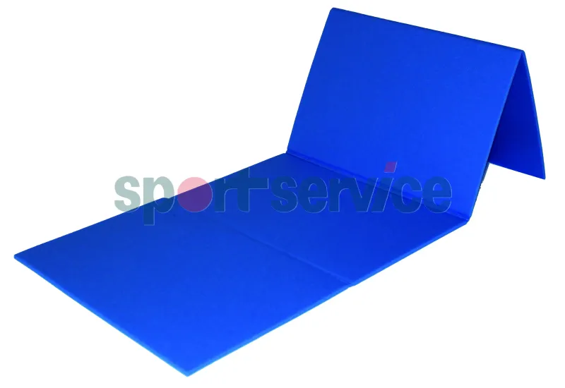 Aerobic mat, foldable 