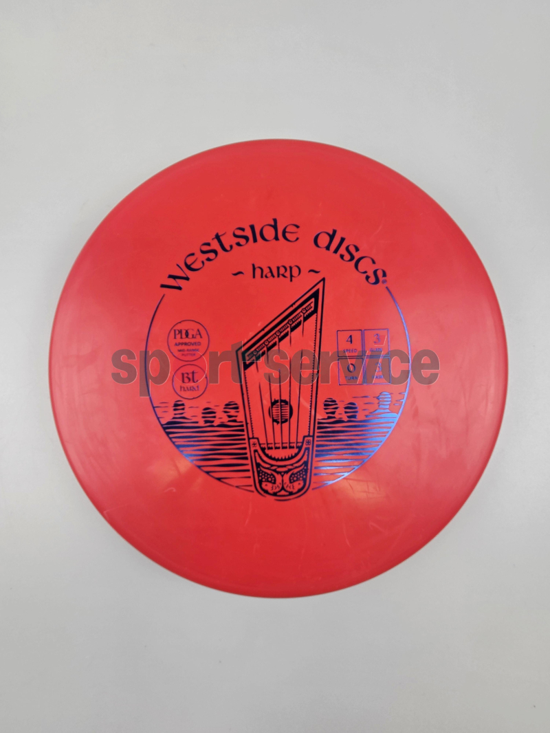 Диск для диск гольфа Westside Discs BT Line Hard Harp