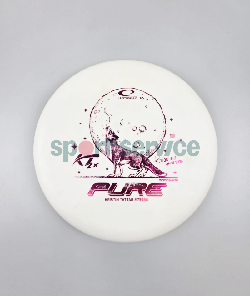 Диск для диск гольфа  Latitude 64 Zero Medium Moonshine Pure - Kristin Tattar