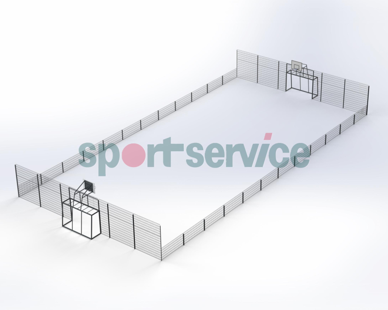  Многофункциональная спортивная площадка 30 x 15