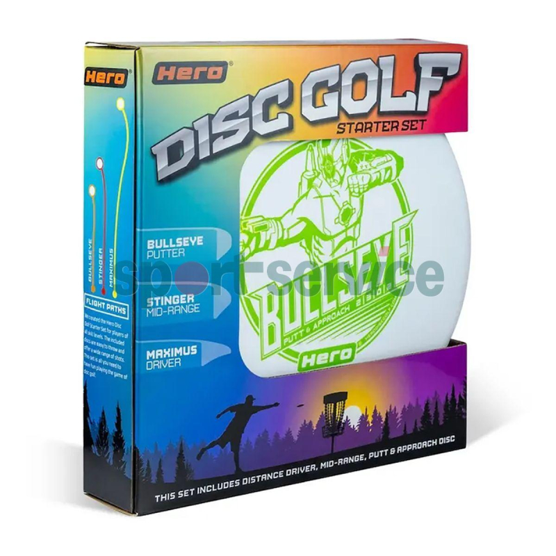Discgolf discs set