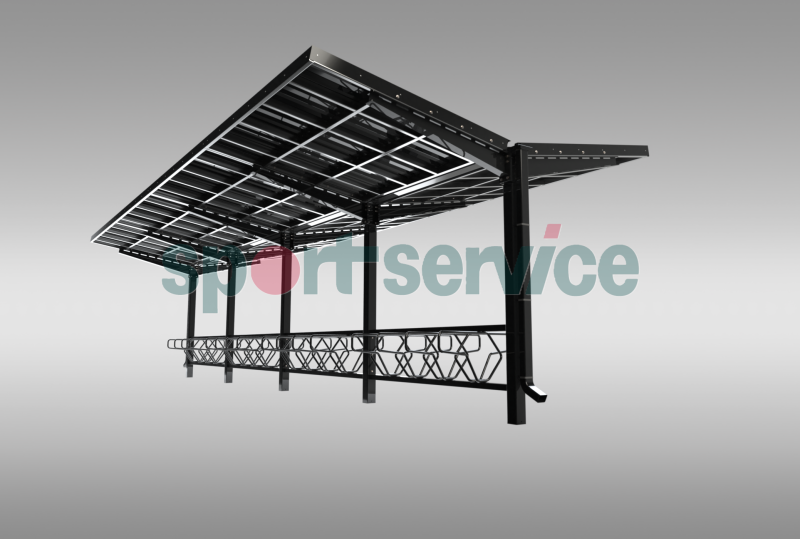 Pyöräteline, kaksipuolinen, betonoitava kopio