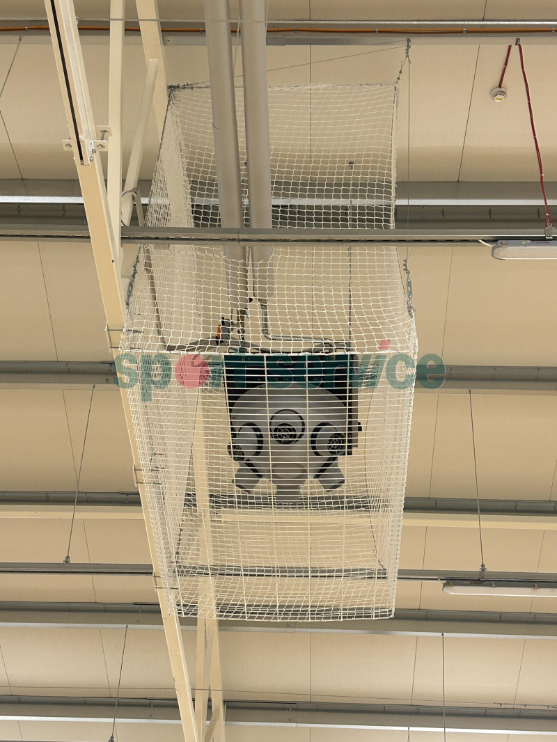 Protective grille for the calorifier