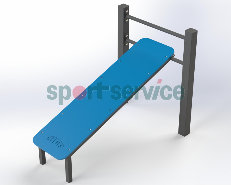 Abdominal/Back Muscle Bench
