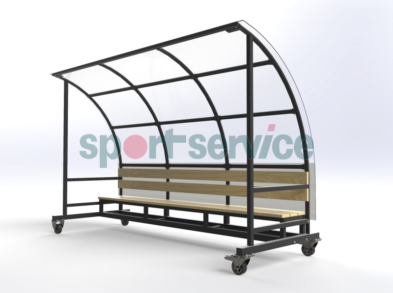 Shelter for Substitutes, Wheeled, 3 m