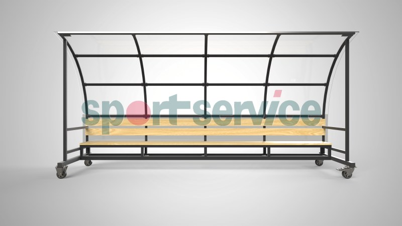 Shelter for Substitutes, Wheeled, 4 m