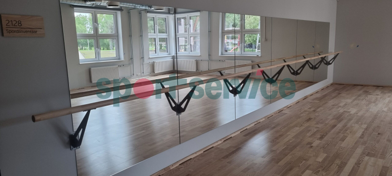 Ballet barres for wall