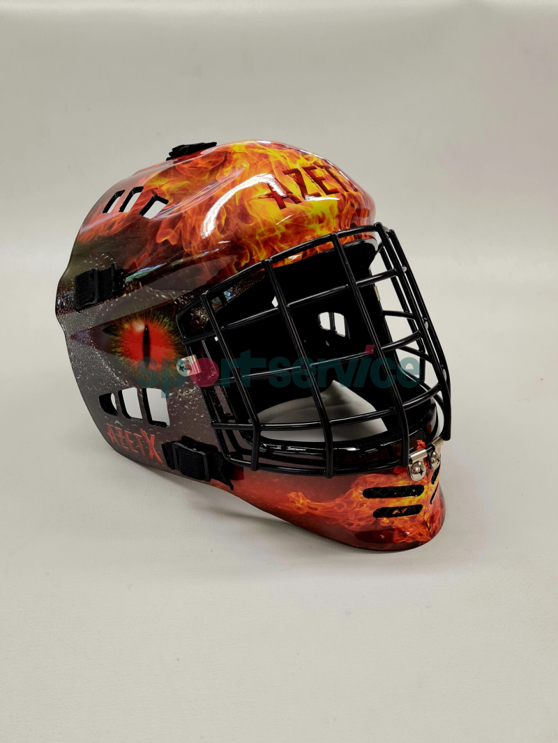 Goalkeeper helmet ”Flame”
