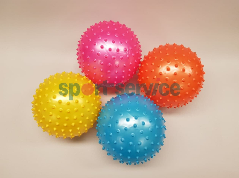 Water aerobics ball with bumps, 10-18 cm