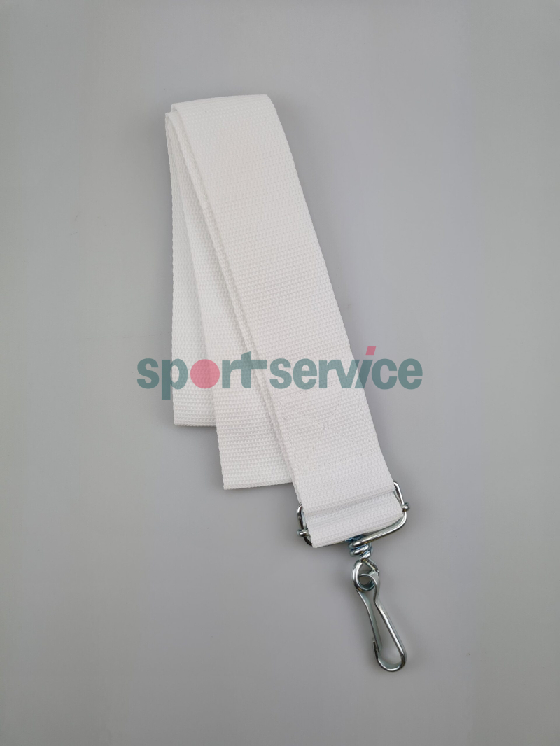 Tennis net center strap