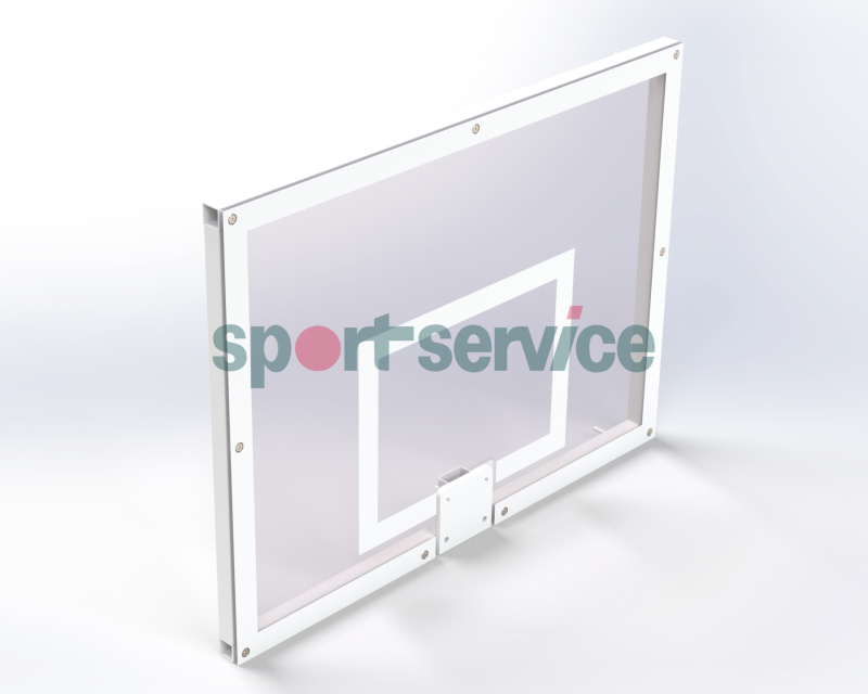 Polycarbonate small basketball backboard 1,2x0,9