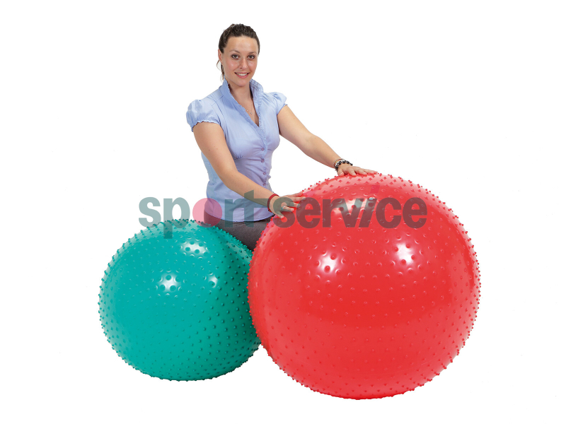 Gymnastic ball with bumps Gymnic Therasensory, 65 cm