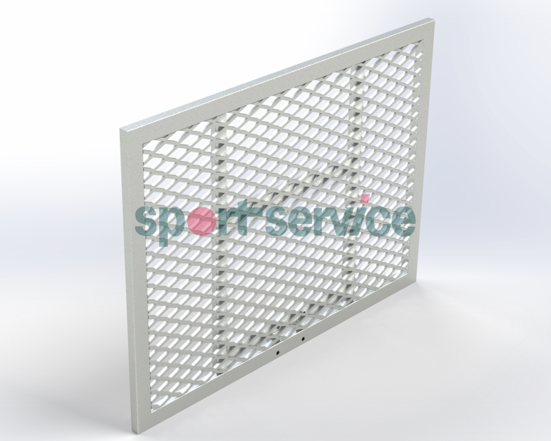 Steel basketball backboard 1,2x0,9