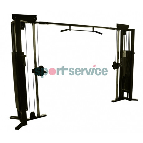 A6A Double triceps station with Chin-up bars