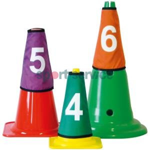 Numbered cone covers