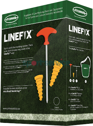 Sports pitch line marking system Linefix