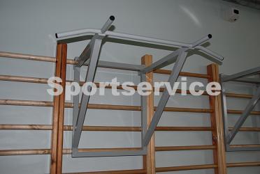 Pull-up section for wall-bars
