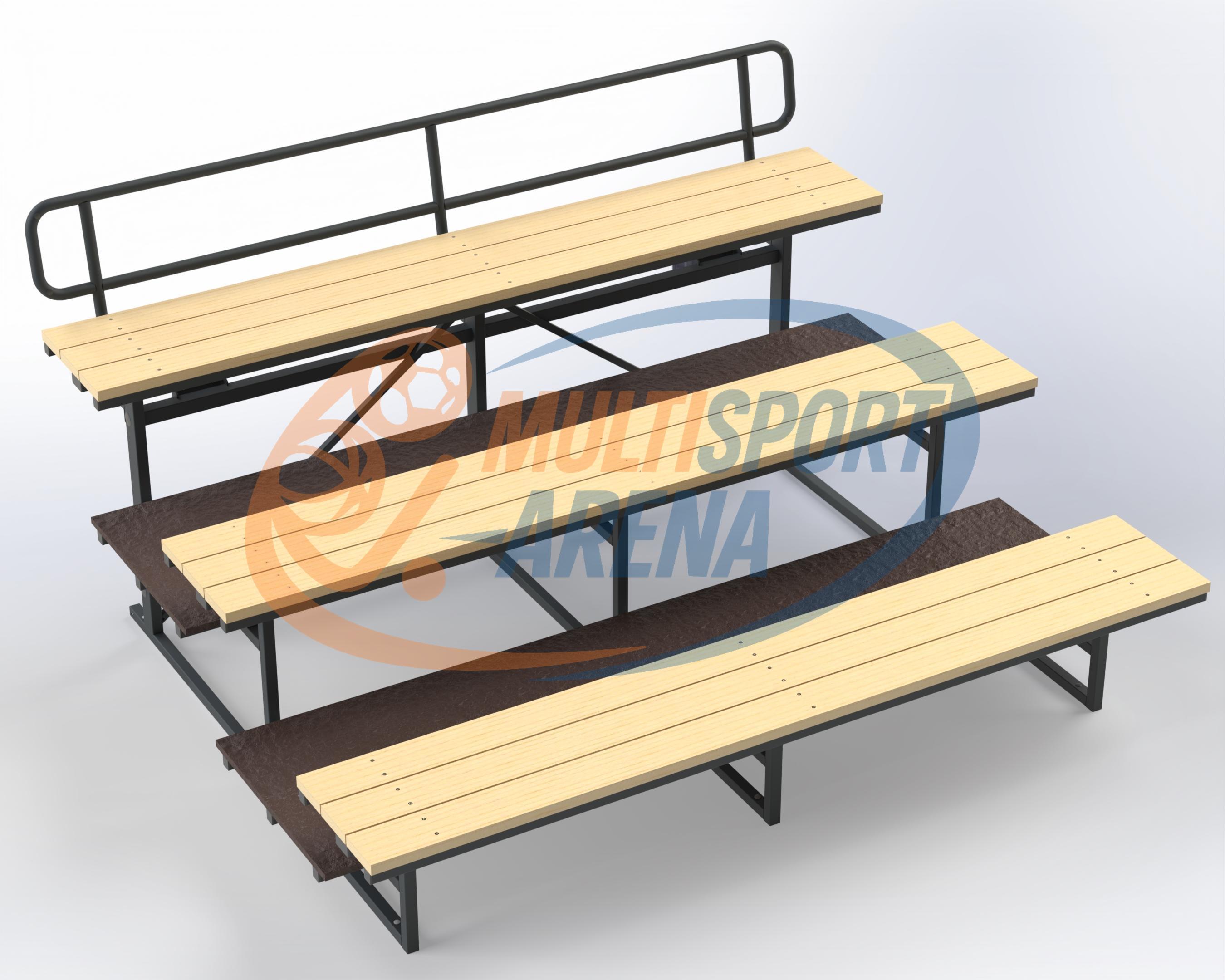 Teisaldatav tribüün Elva 3-realine