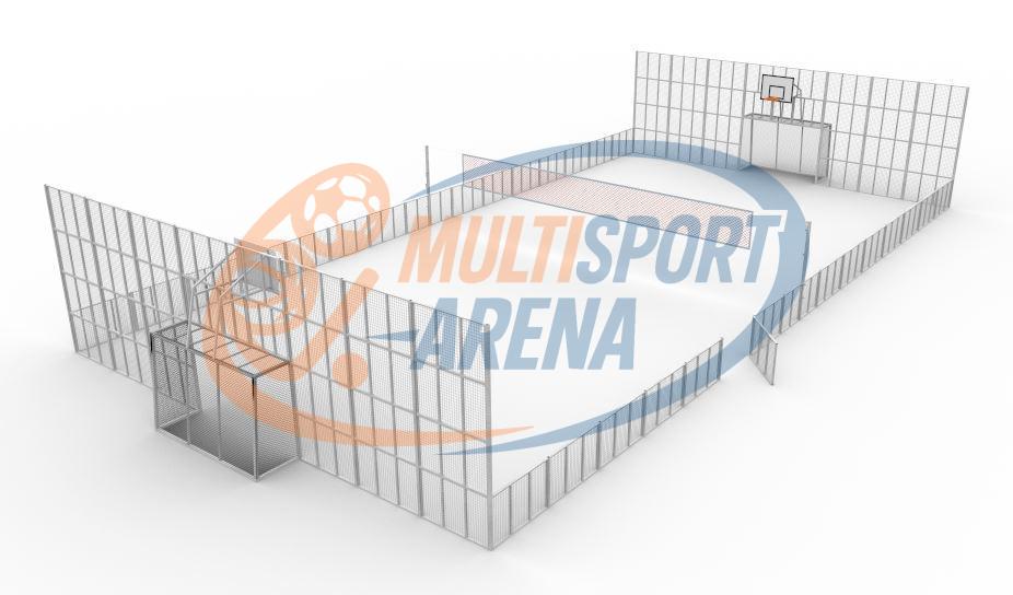 Multispordiväljak 24 x 12,4 