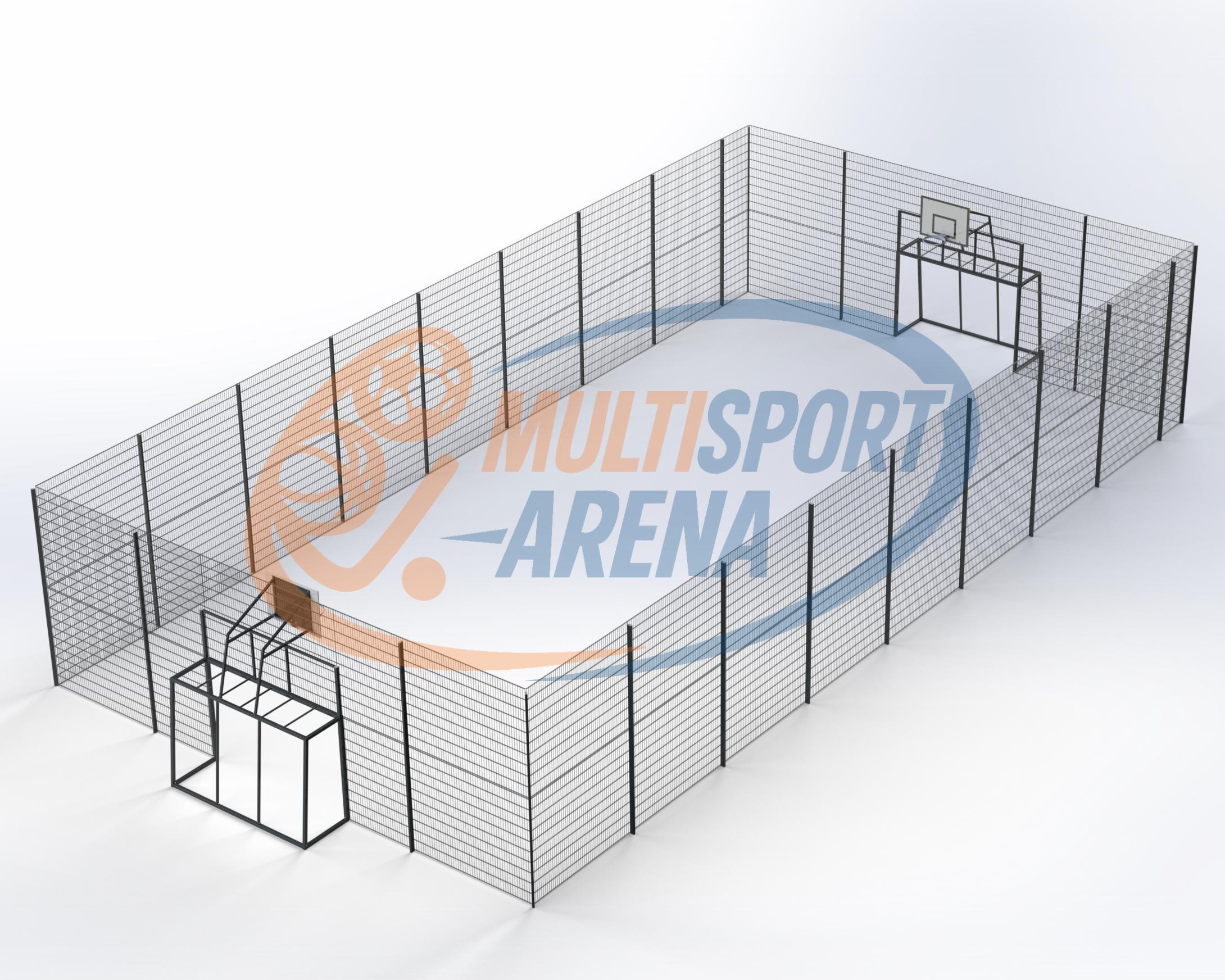  Многофункциональная спортивная площадка 21 x 11