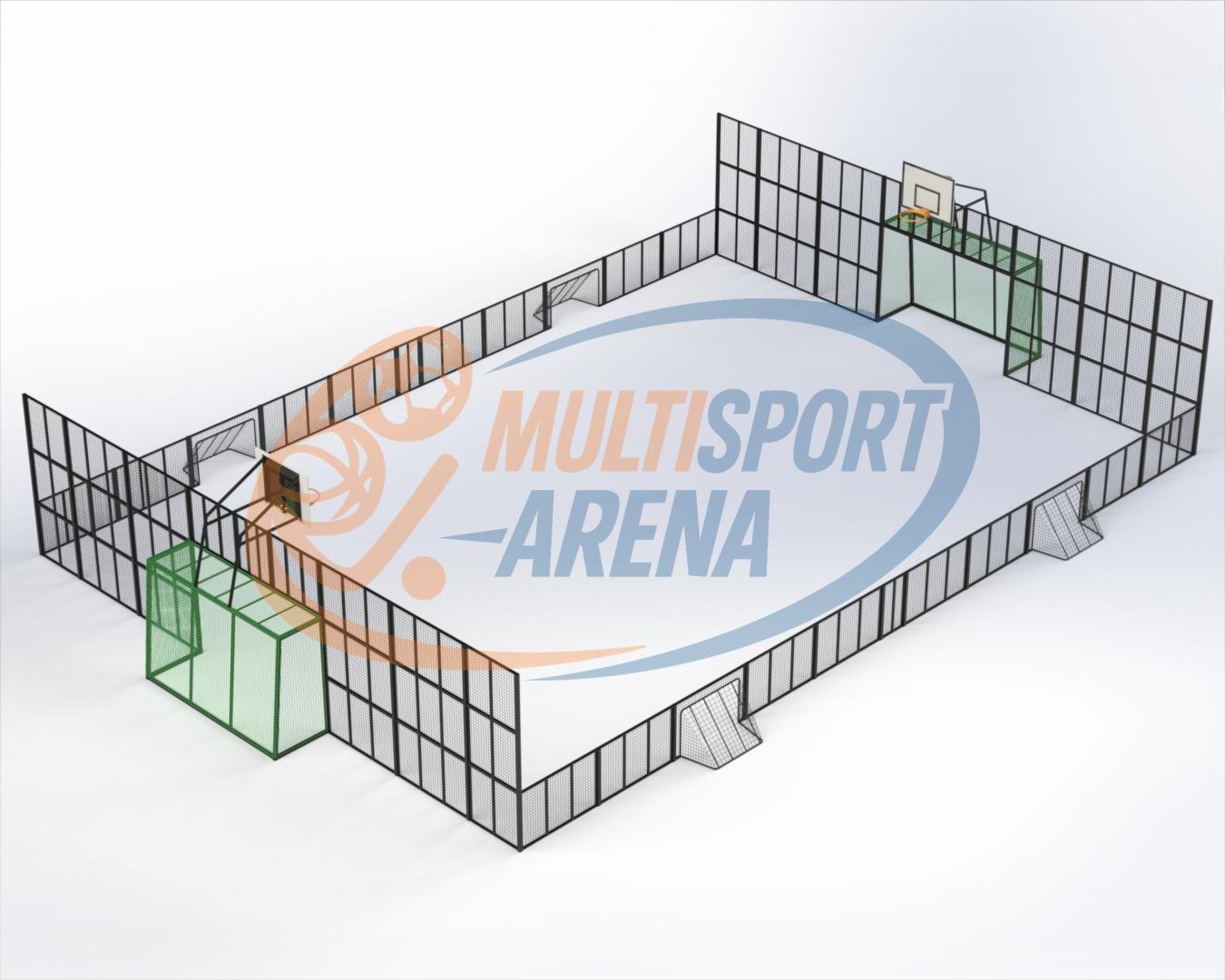 Multispordiväljak 16 x 11