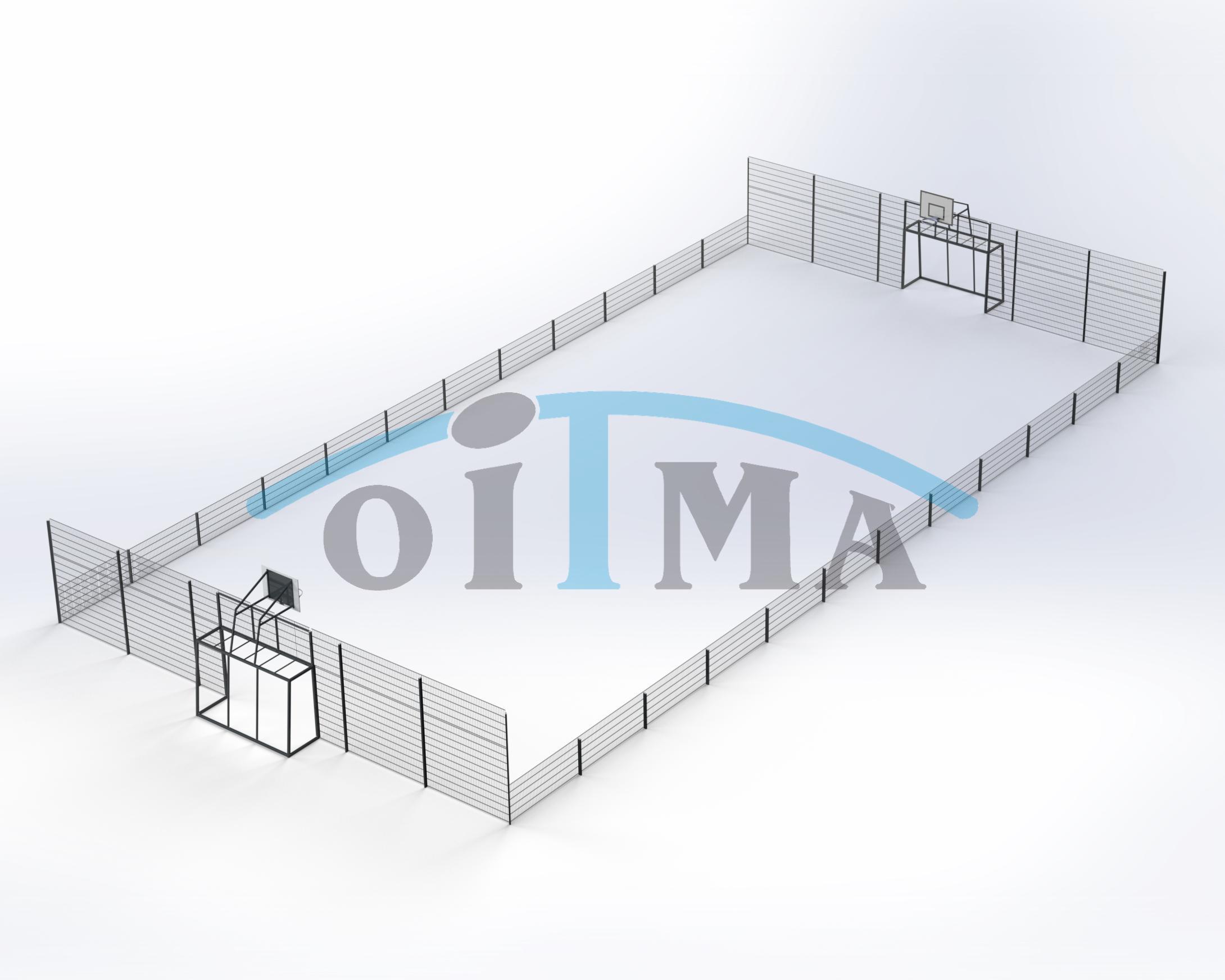  Многофункциональная спортивная площадка 30 x 15