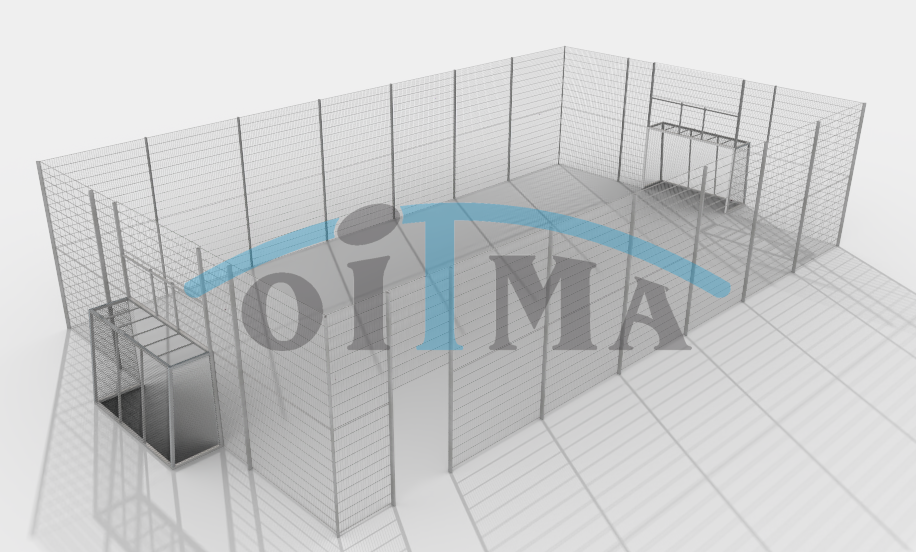 Мультиспортивная площадка 17.5×10