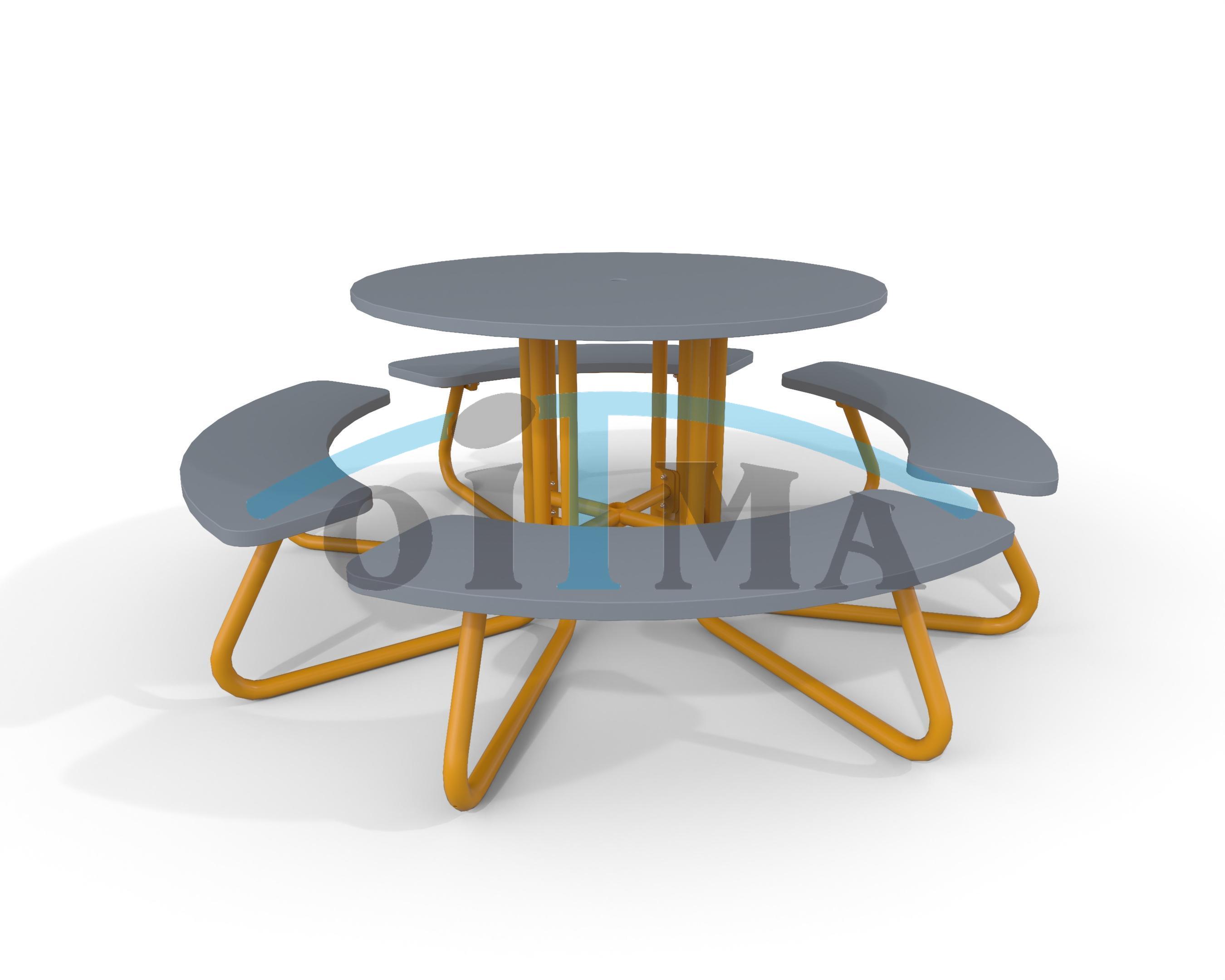 Picnic table Circle