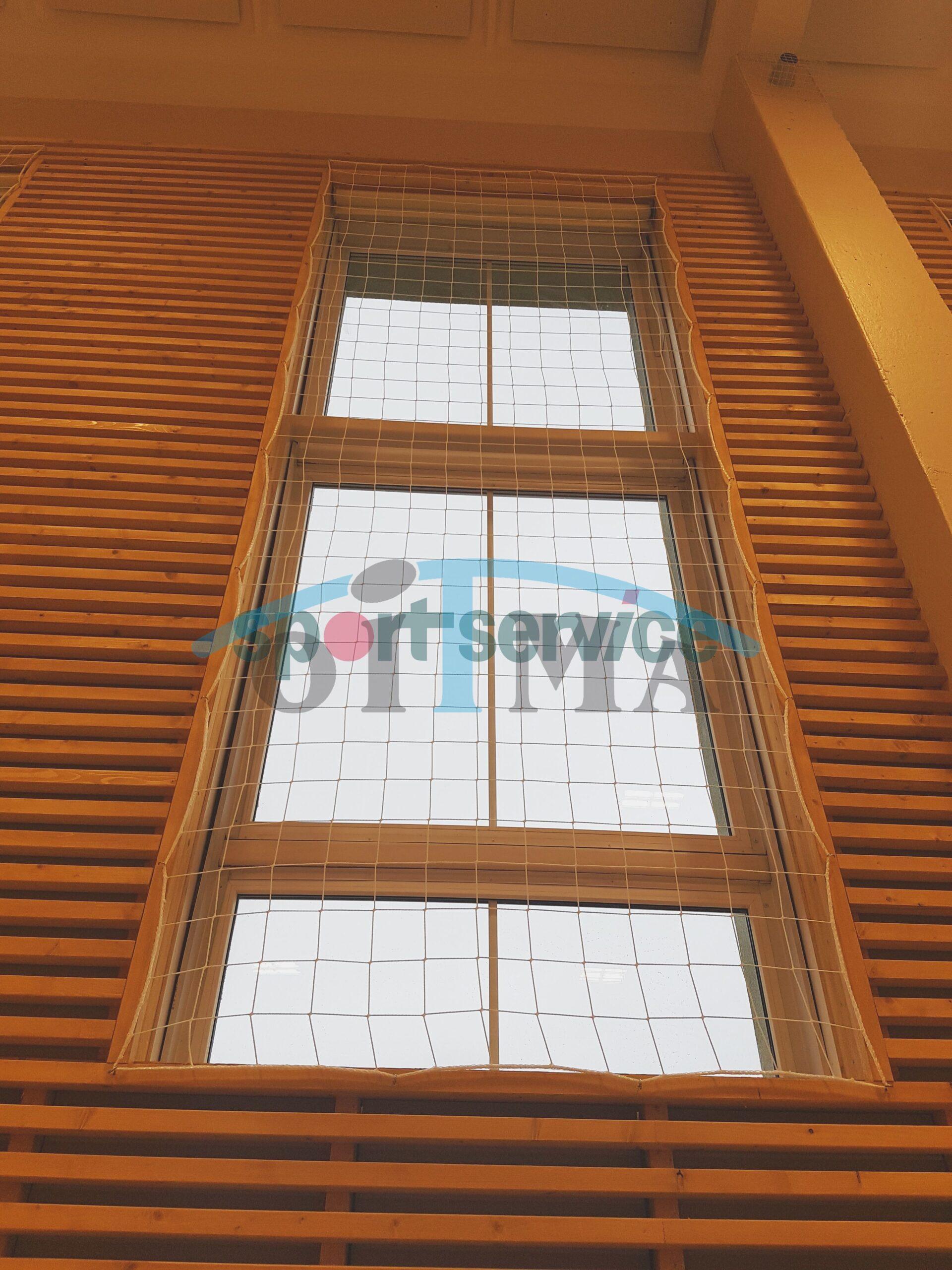 Window protection nets