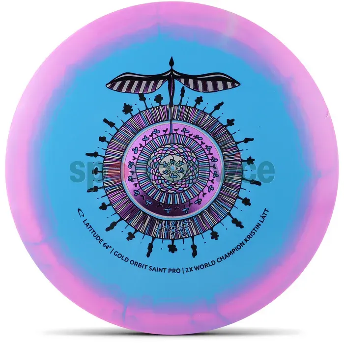 Discgolfi ketas Latitude 64 Gold Orbit Saint Pro - Kristin Lätt