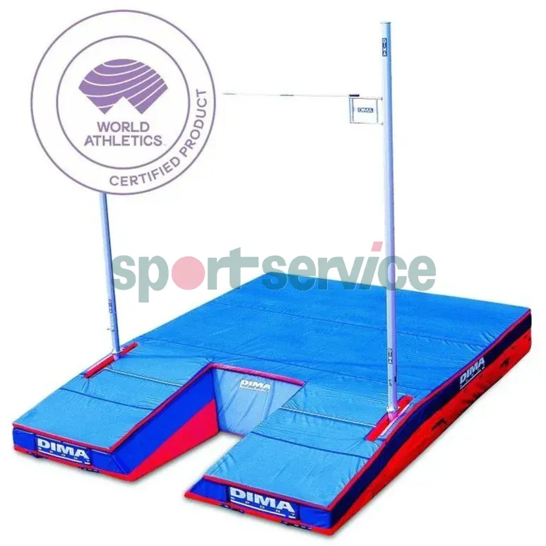 Профессиональный соревновательный мат WA‑сертификации 8×6×0,8 м