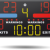 Combat Sport Scoreboard Kick Boxing